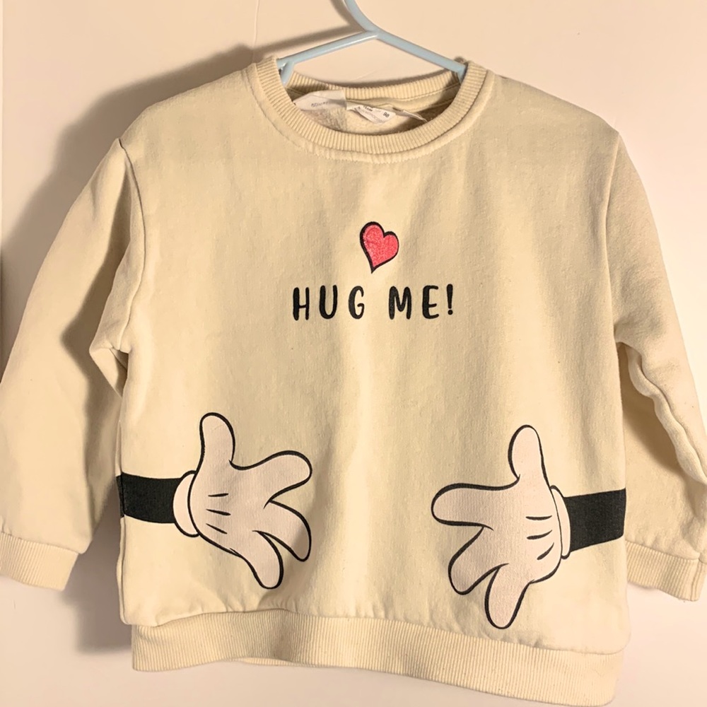 Baby Disney Zara pullover sweatshirt